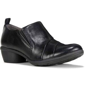 Eurosoft Women's Abriele Black faux Leather Comfort Bootie Shootie size 10 M NEW